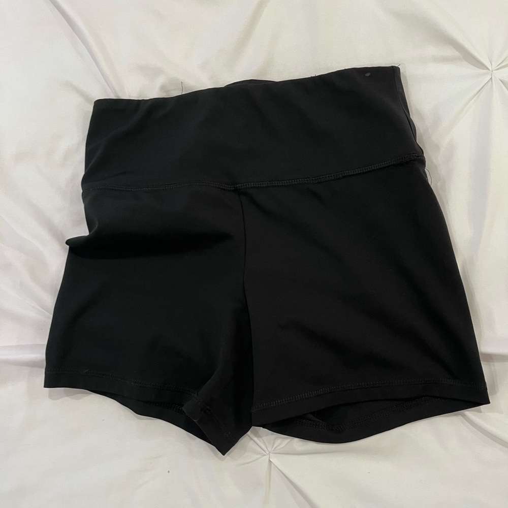 American Eagle black biker shorts, love these, but they’re too small!